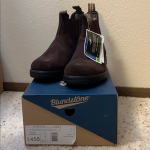 Blundstone Brown Suede Boots